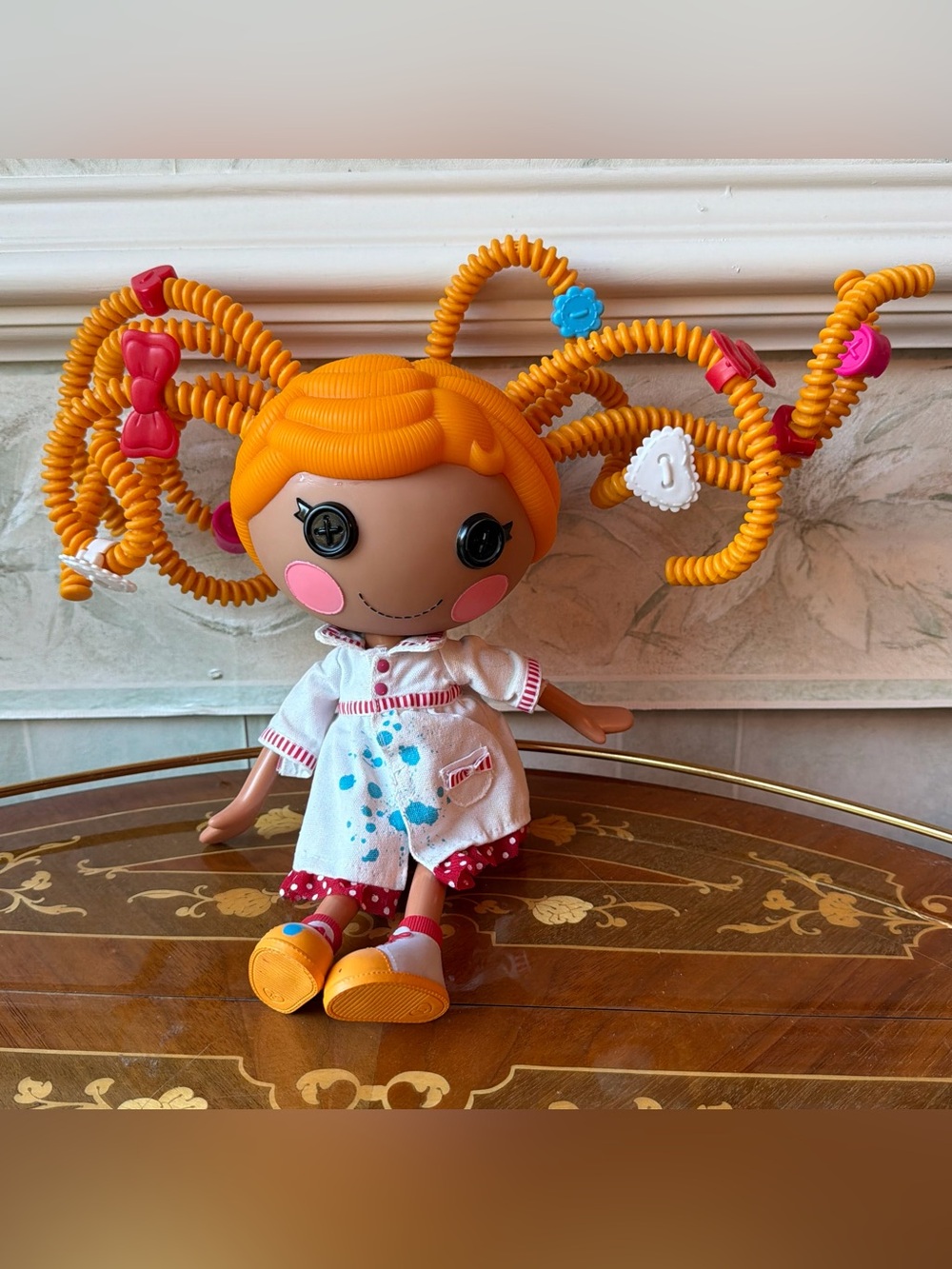 Lalaloopsy Silly Hair Spot Splatter Splash Full Size 12"
Doll Yellow Bendable